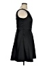I.N. Studio Solid Black Cocktail Dress Size 14 Petite - photo 4