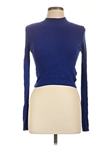 Topshop Long Sleeve Turtleneck (view 1)