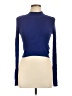 Topshop Blue Long Sleeve Turtleneck Size 8 - photo 1