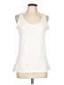 Hanes 100% Cotton Ivory Sleeveless Blouse Size L - photo 1
