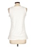 Hanes 100% Cotton Ivory Sleeveless Blouse Size L - photo 2
