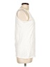 Hanes 100% Cotton Ivory Sleeveless Blouse Size L - photo 4