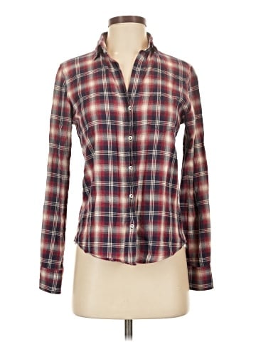 Massimo Dutti Long Sleeve Button-Down Shirt (view 1)