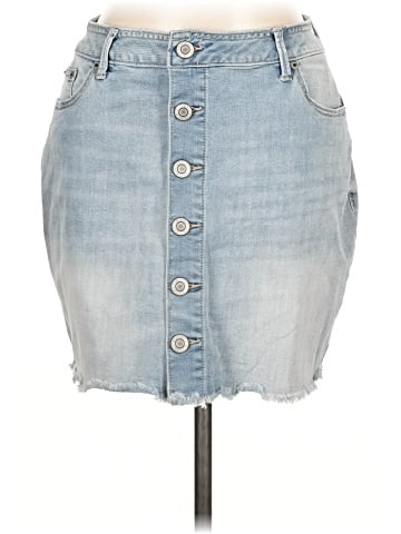 Maurices Denim Skirt (view 1)