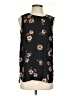 Who What Wear 100% Polyester Black Sleeveless Blouse Size S - photo 1