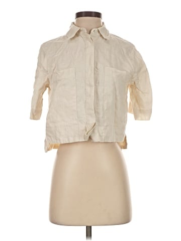 Banana Republic 3/4 Sleeve Button-Down Shirt (view 1)