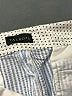 Talbots 100% Cotton Stripes Blue Shorts Size 16 - photo 3