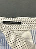 Talbots 100% Cotton Stripes Blue Shorts Size 16 - photo 4