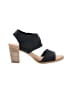 TOMS Black Sandals Size 10 - photo 1