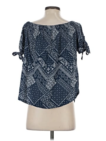 H&M L.O.G.G. Short Sleeve Blouse (view 2)