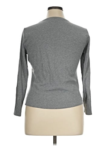 Ann Taylor Long Sleeve T-Shirt (view 2)