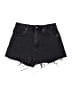 Zara Black Denim Shorts Size 4 - photo 1