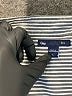Gap Outlet Houndstooth Gray Long Sleeve Blouse Size L - photo 7