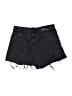 Zara Black Denim Shorts Size 4 - photo 2