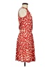 Gap Outlet Floral Red Cocktail Dress Size M - photo 4