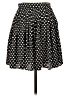 J.Crew 100% Polyester Polka Dots Black Casual Skirt Size 0 - photo 2