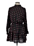 Zara Basic Polka Dots Black Casual Dress Size L - photo 1