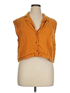 Lou & Grey Sleeveless Button Down Shirt