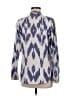 The Territory Ahead 100% Cotton Blue Long Sleeve Blouse Size M - photo 2