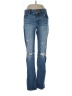 BKE Hearts Blue Jeans Size 31 waist - photo 1