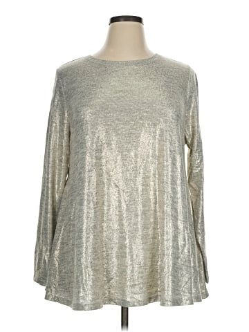 Lane Bryant Long Sleeve Top (view 1)