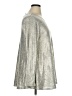 Lane Bryant Metallic Silver Long Sleeve Top Size 14 - photo 4