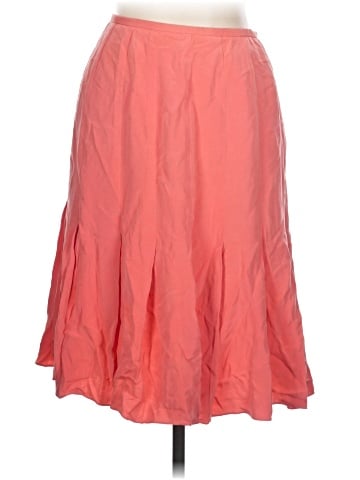 Dana Buchman Silk Skirt (view 1)