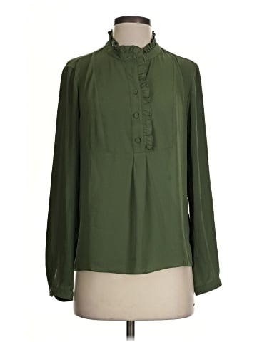 J.Crew Factory Store Long Sleeve Blouse (view 1)