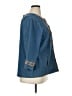 Bob Mackie Blue 3/4 Sleeve Blouse Size XL (estimated) - photo 4
