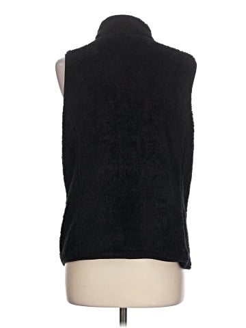St. John's Bay Faux Fur Vest (view 2)