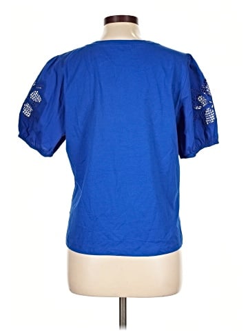 Skies Are Blue Short Sleeve Top (view 2)