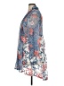 Ruby Rd. Blue Kimono Size XL - photo 5