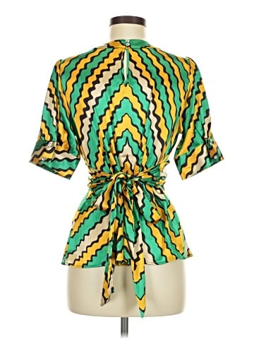 VERTIGO Short Sleeve Blouse (view 2)