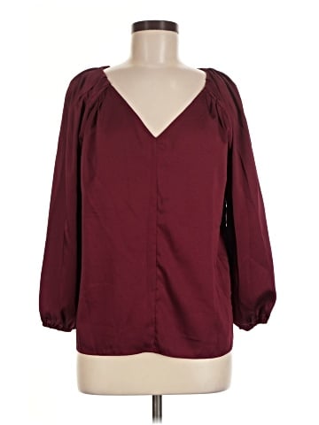 Ann Taylor LOFT 3/4 Sleeve Blouse (view 1)