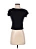 ForeFair Black Short Sleeve Top Size M - photo 1