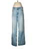 Zara Hearts Blue Jeans Size 6 - photo 1