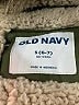 Old Navy 100% Polyester Solid Green Snow Jacket Size 6 - 7 - photo 3