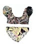 Maaji Paisley Black Two Piece Swimsuit Size 8 - photo 1