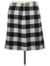 Talbots Checkered-gingham Gray Wool Skirt Size 16 - photo 2