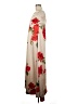 Desigual 100% Polyester Floral Tan Casual Dress One size - photo 5