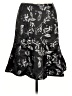 Sigrid Olsen Graphic Black Formal Skirt Size 10 - photo 2