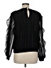 Daniel Rainn 100% Polyester Black Long Sleeve Top Size M - photo 2