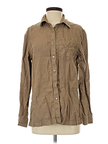 Kate Hill Long Sleeve Button-Down Shirt (view 1)