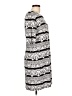 R&K Print Gray Casual Dress Size L - photo 4
