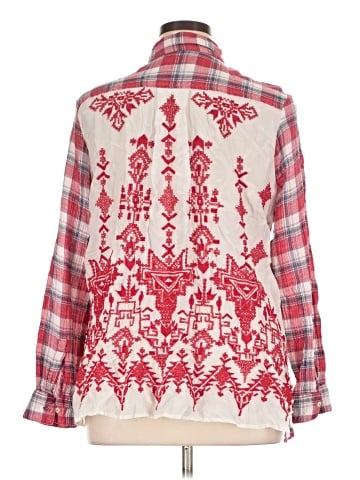 Johnny Was Long Sleeve Button-Down Shirt (view 2)
