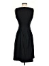 Lands' End Solid Black Cocktail Dress Size 2 - photo 2