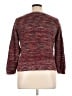 North Style Tweed Burgundy Pullover Sweater Size XL - photo 2