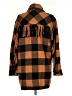 Aqua Plaid Brown Coat Size XS - photo 2
