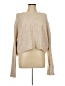 Sincerely Jules Metallic Tan Pullover Sweater Size L - photo 1