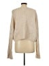 Sincerely Jules Metallic Tan Pullover Sweater Size L - photo 2